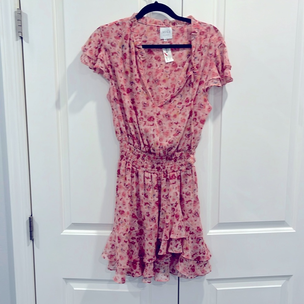 Misa Los Angeles floral dress - never worn